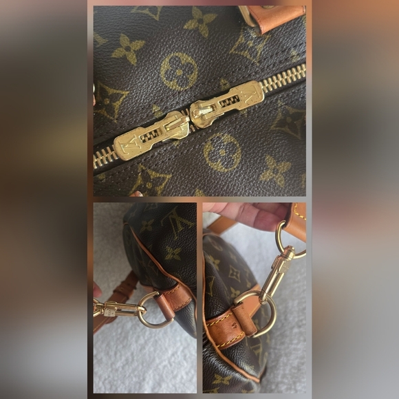 Authentic Vintage Louis Vuitton Keepall bandouliere 45 Travel Duffle Bag - Picture 12 of 17